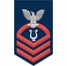 Navy Chief Red E-7 Musician MU Decal Sticker