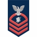Navy Chief Red E-7 Personnelman PS Decal Sticker
