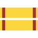 Navy China Service Ribbon Decal