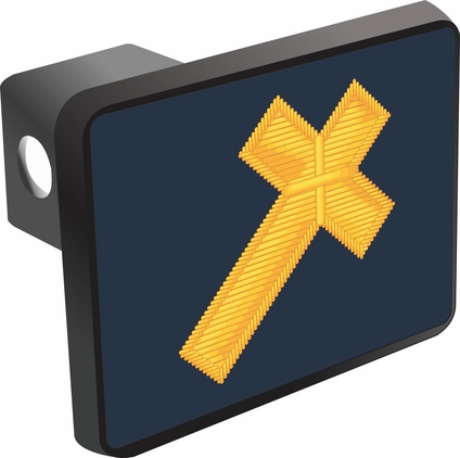 Navy Christian Corps Cross Hitch Cover