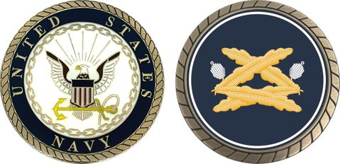 Navy Civil Engineer Challenge Coin