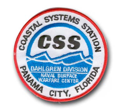 Navy Coastal Systems Station Panama City 4" Military Patch