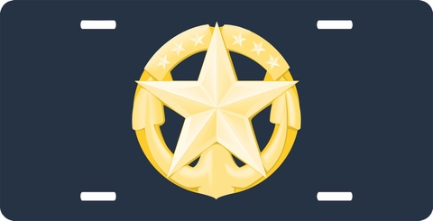 Navy Command At Sea License Plate