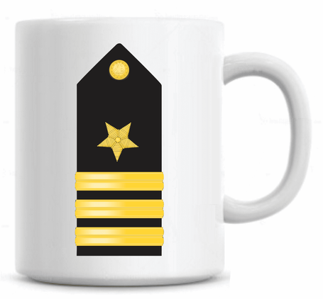 Navy Commander Coffee Mug