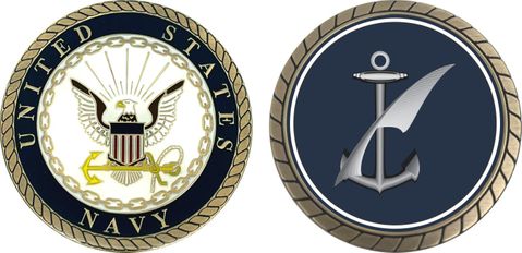 Navy Counselor Challenge Coin