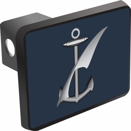 Navy Counselor Hitch Cover