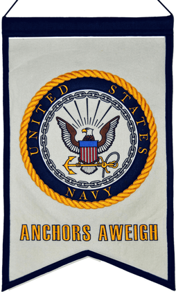 Navy Crest Banner