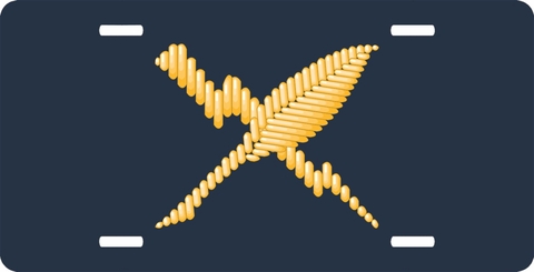 Navy Cryptologic Technician License Plate