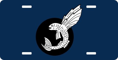 Navy CS-11 Squadron License Plate