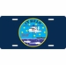 Navy CV Helo License Plate