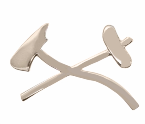 NAVY DAMAGE CONTROLMAN ( DC ) BALL CAP PIN (1.25 in.)