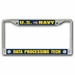 Navy Data Processing Technician DP Chrome License Plate Frame