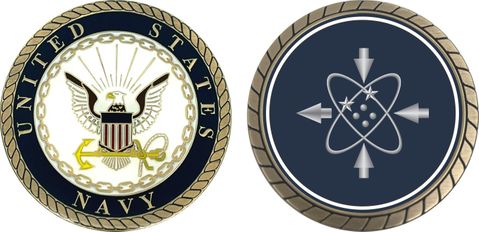 Navy Data System Technician Challenge Coin