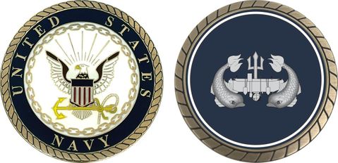 Navy Deep Submergence Challenge Coin