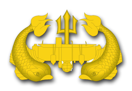 Navy Deep Submergence Vinyl Transfer Decal