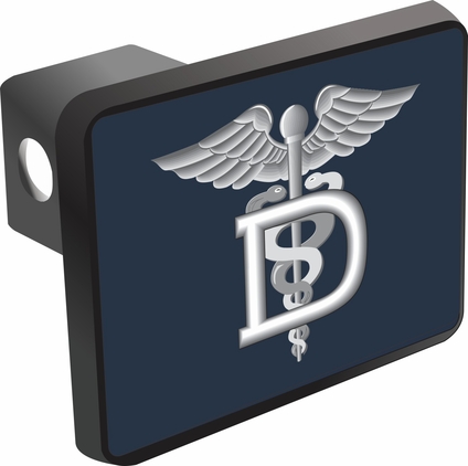 Navy Dental Technician Hitch Cover