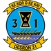 Navy Destroyer Squadron Thirty One Vinyl Transfer Decal