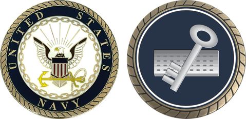 Navy Disbursing Clerk Challenge Coin