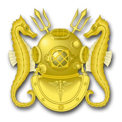 Navy Diving Medical Vinyl Transfer Decal