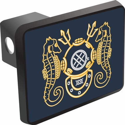 Navy Diving Officer Hitch Cover