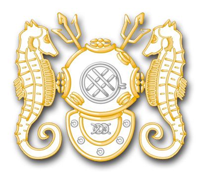 Navy Diving Officer Vinyl Transfer Decal