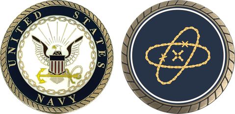 Navy Electronics Technician Challenge Coin