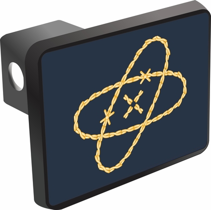 Navy Electronics Technician Hitch Cover