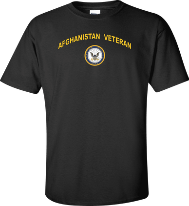 Navy Emblem Afghanistan Veteran Shirt