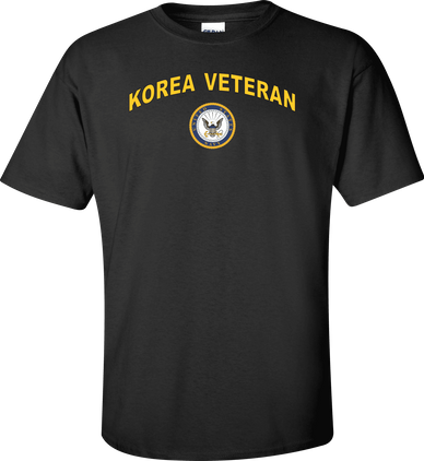 Navy Emblem Korea Veteran Shirt