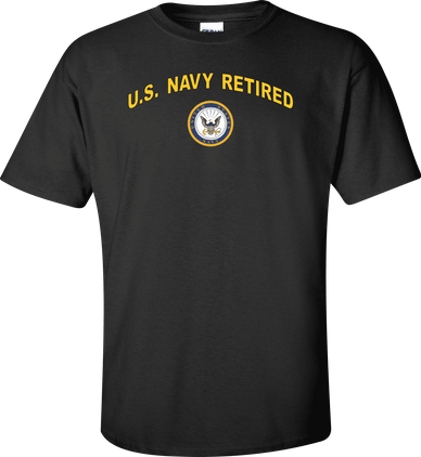 Navy Emblem U.S. Navy Retired Shirt