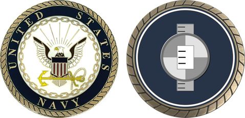 Navy Engineering Aide Challenge Coin