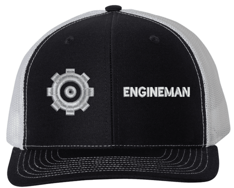 Navy Engineman (EN) Rating USA Mesh-Back Cap