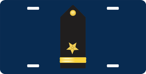 Navy Ensign License Plate