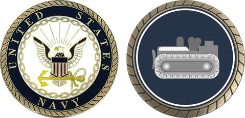 Navy Equipment Operator Challenge Coin