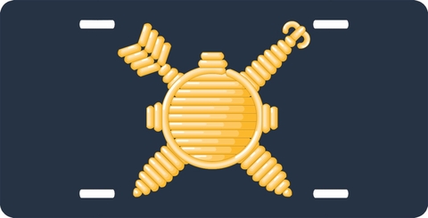 Navy Explosive Ordnance Disposal Technician License Plate