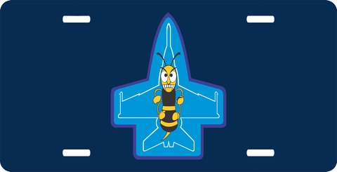 Navy F-18 Hornet License Plate