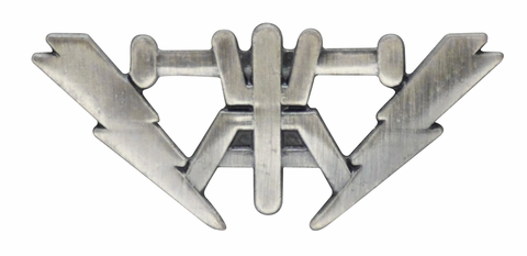 NAVY FIRE CONTROLMAN ( FC ) BALL CAP PIN