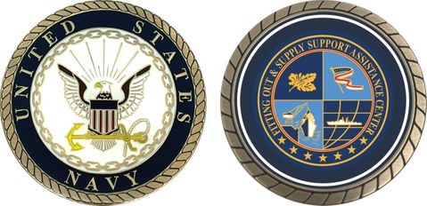 Navy Fitting Out & Supply Support Assistance Center Challenge Coin
