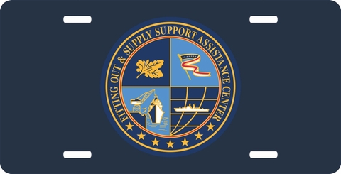 Navy Fitting Out & Supply Support Assistance Center License Plate