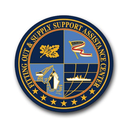 Navy Fitting Out & Supply Support Assistance Center Vinyl Transfer Decal
