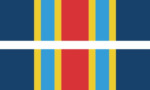 Navy Fleet Marine Force Ribbon Decal