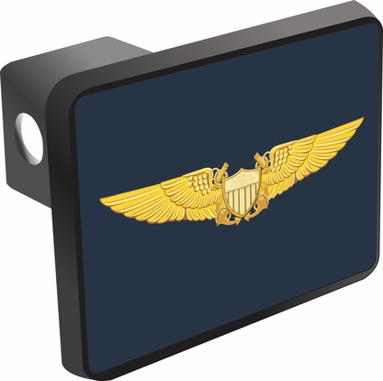 Navy Flight Officer Wings Hitch Cover