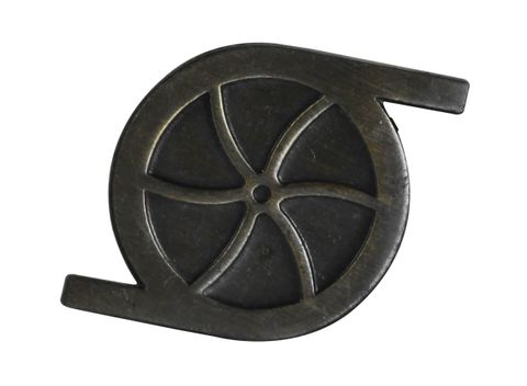 NAVY GAS TURBINE SYSTEMS TECHNICIAN ( GS ) BALL CAP PIN (1 inch)