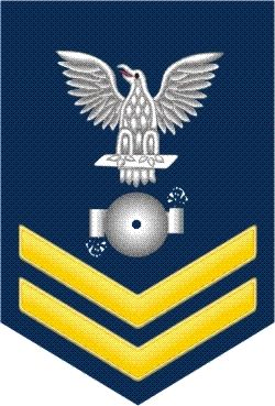 Navy Gold E-5 Boiler Technician BT Decal Sticker