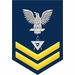 Navy Gold E-5 Illustrator Draftsman DM Decal Sticker