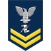 Navy Gold E-5 Journalist JO Decal Sticker