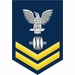 Navy Gold E-5 Opticalman OP Decal Sticker