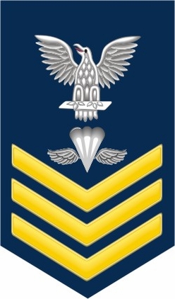 Navy Gold E-6 Aircrew Survival Equipmentman PR Decal Sticker