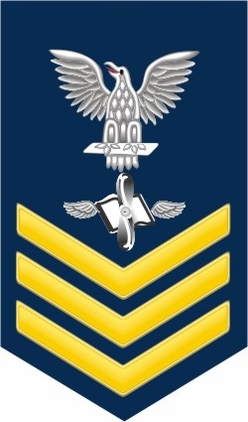 Navy Gold E-6 Aviation Maintenance Technician AZ Decal Sticker