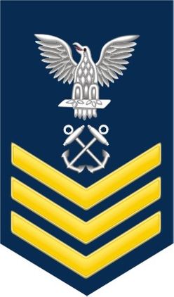 Navy Gold E-6 Boatswain's Mate BM Decal Sticker